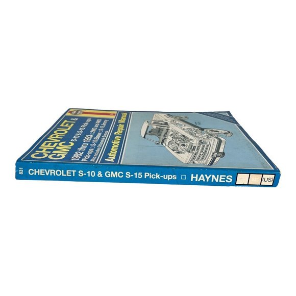 Haynes Chevrolet & GMC Truck Repair Manual  S10 S15 Pick Ups 1982-1993 Bravada - Picture 3 of 6
